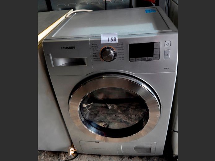 SAMSUNG 8kg METALLIC FINISH TUMBLE DRYER [Switches on] [#: 415468078]