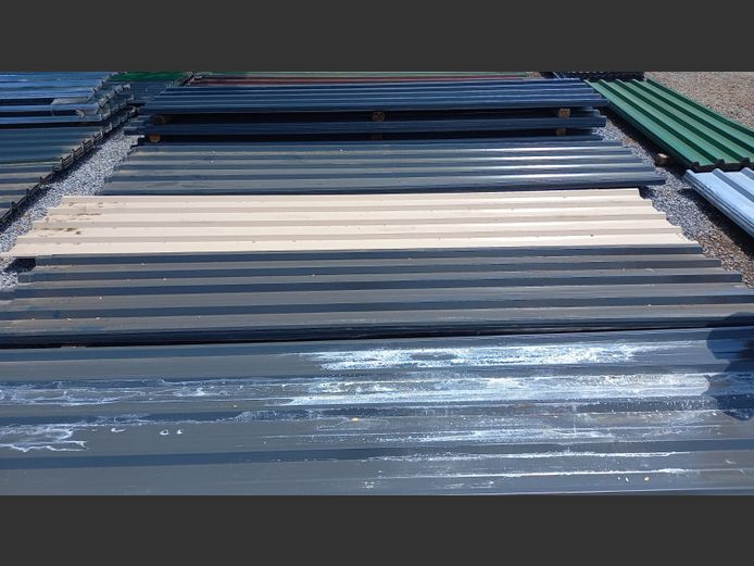 3.4m chromodeck IBR grey sheets 0.55mm thick