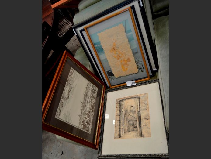 FRAMED PRINTS, etc