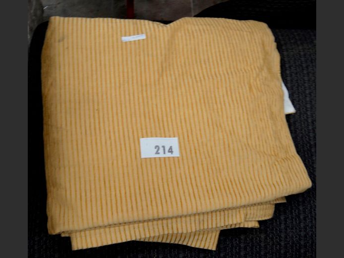 SET OF 3 DROPS CURTAINS