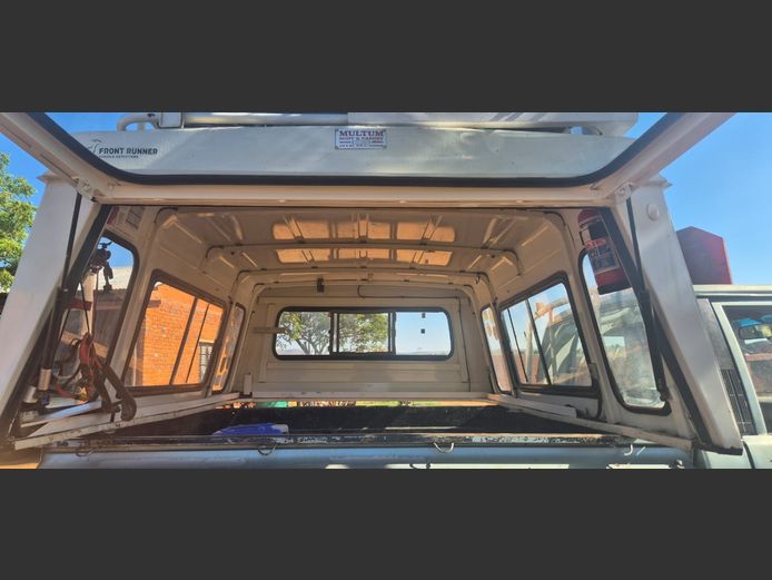 Land Cruiser canopy with roof rack