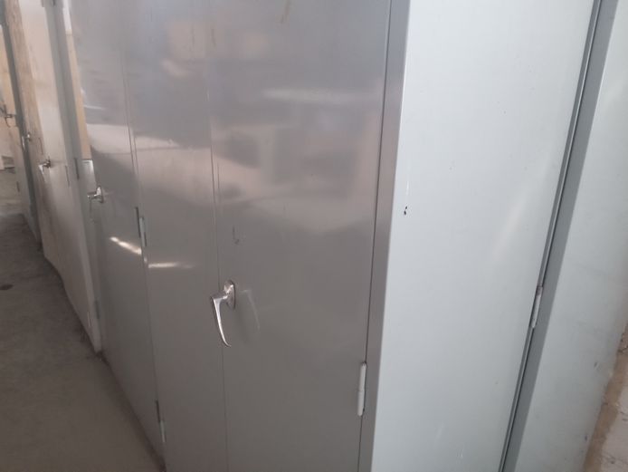 2-door steel cabinet