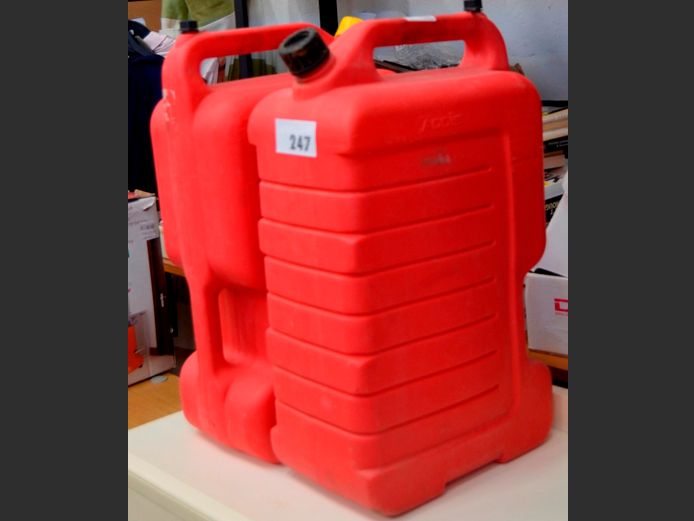 LOT: 2 x ADDIS JERRY CANS