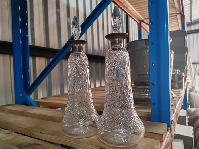 2 x Antique Decanters (STC)