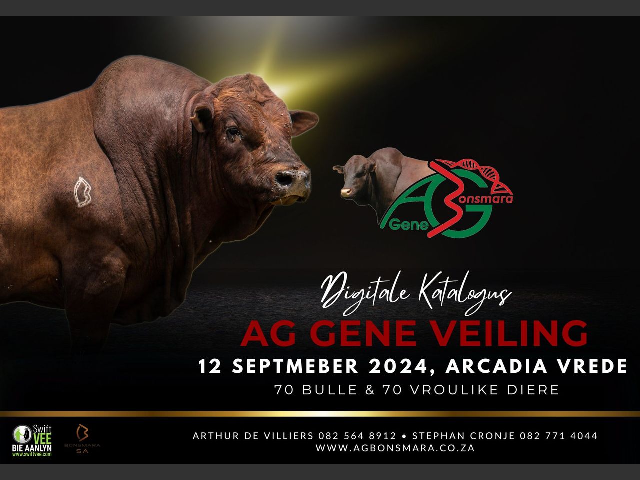 AG GENE VEILING | SwiftVEE | South Africa’s Leading Online Livestock ...