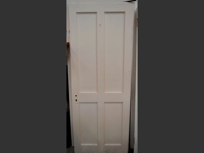 WHITE INNER DOOR, 197 x 74cm