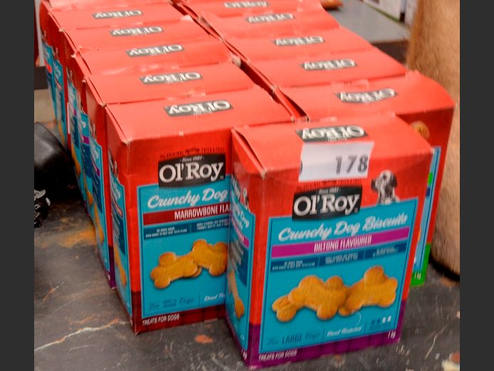 LOT: OL' ROY DOG BISCUITS [Condition unknown]