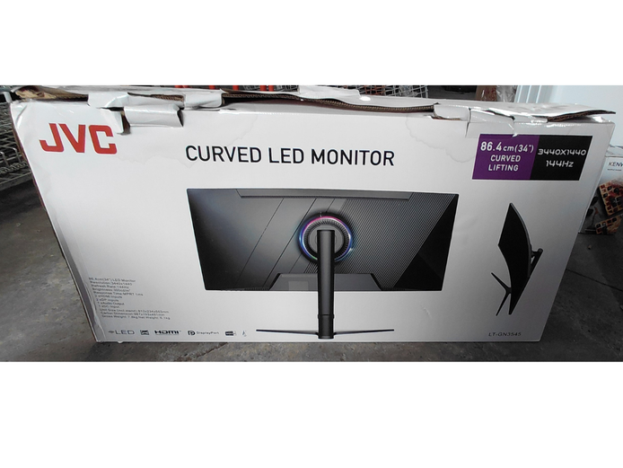 JVC CURVED 34" LED MONITOR 