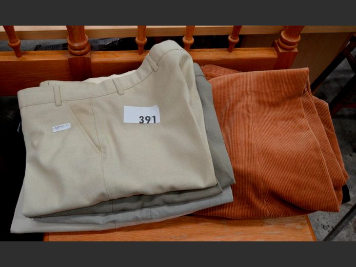 ASSORTED MEN'S SUIT PANTS & OTHERS
