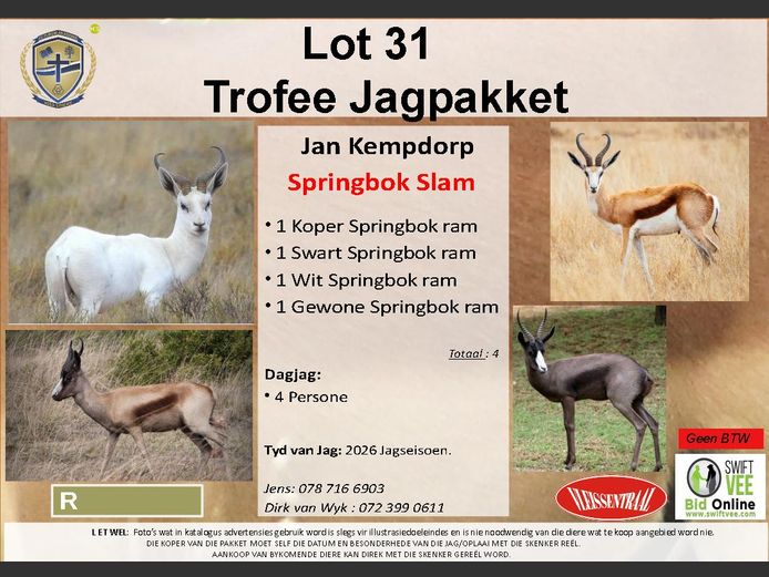 Trofee Jagpakket