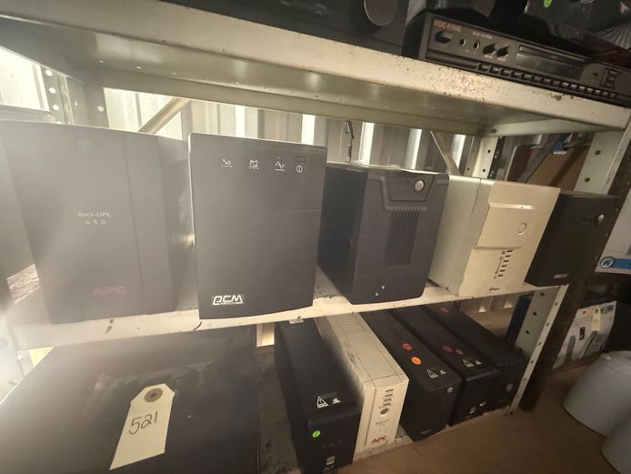 Lot of 6 UPS's 