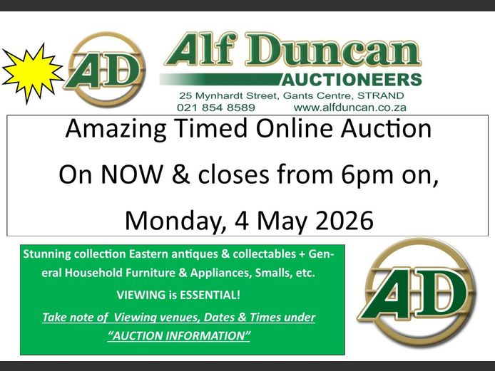 Amazing Oriental & Eastern Timed Online Auction