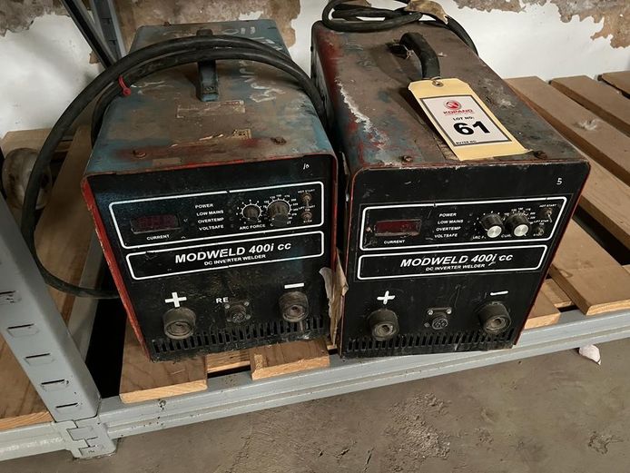 2 x Welding machines