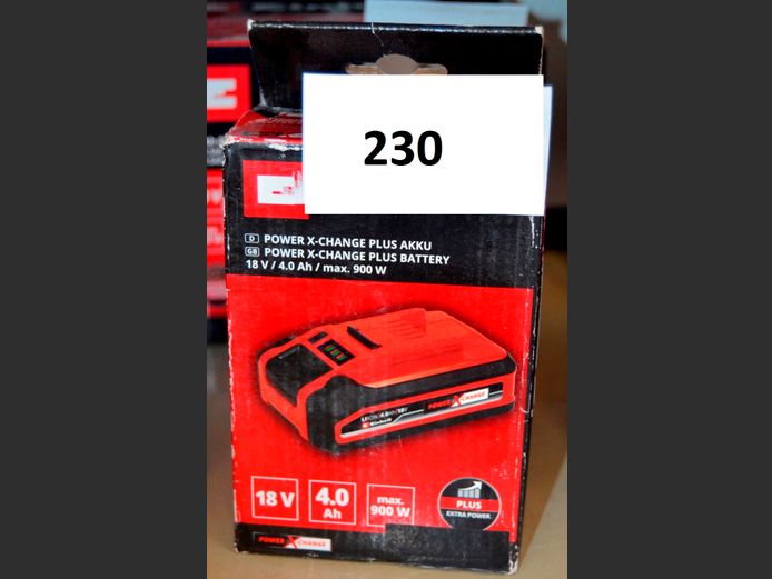 EINHELL 18V, 4.0 Ah POWER-X-CHANGE PLUS BATTERY ONLY