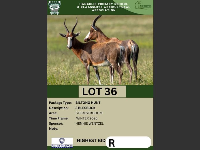 BILTONG HUNT | HENNIE WENTZEL