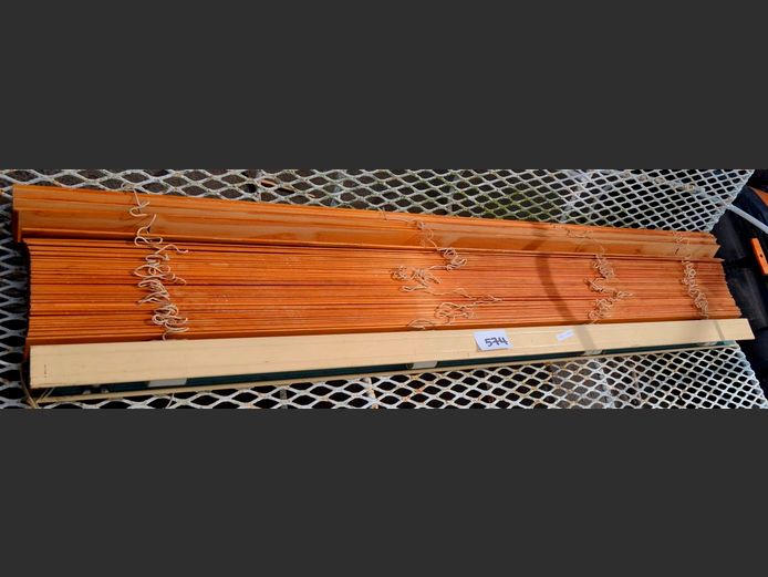WOODEN BLIND, 146cm Wide