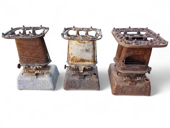 Antique Rustic Beatrice Cast Iron Paraffin Stoves