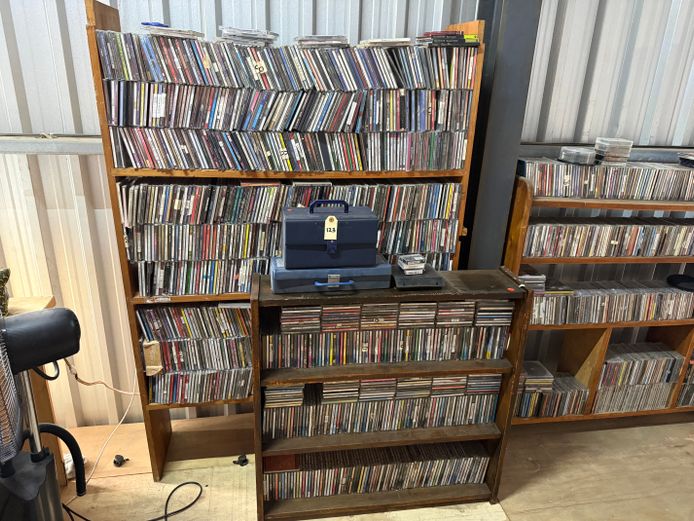 Jumbo CD Lot with Stand 
