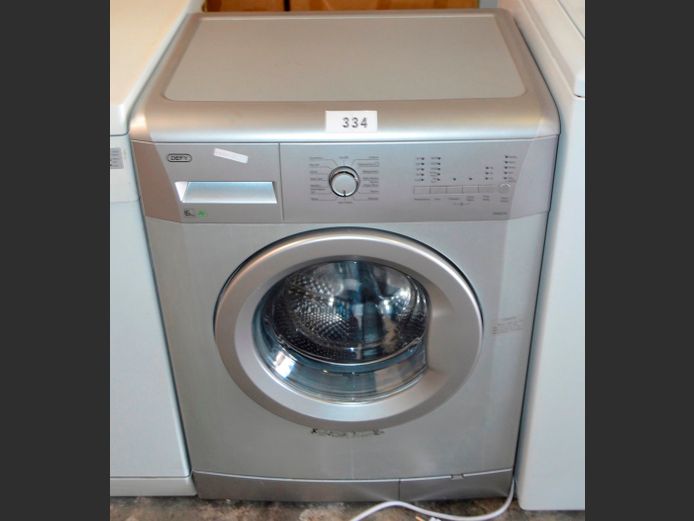 DEFY 6 kg METALLIC FINISH FRONT LOADING WASHING MACHINE [Switches on, untested further]