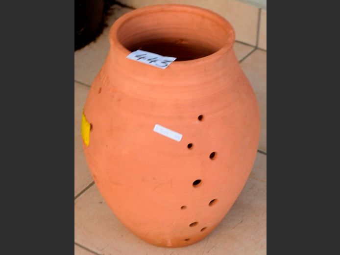 TERRACOTTA POTATO STORAGE POT, 61 x 43 x 62cm