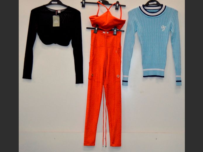 ACA JOE JERSEY, BRO STRETCHY PANTS & HALTERNECK SET, etc [Sizes Small & XS]