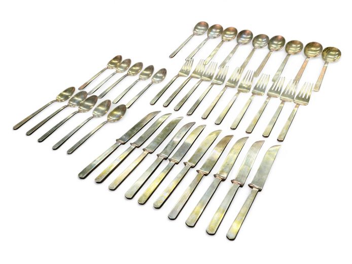 Set of Vintage Brass Cutlery