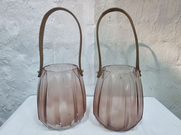 Vintage Amethyst Art Glass & Lantern Collection