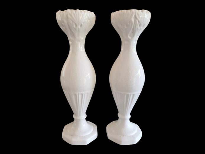 1980's Pair of Ceramic Sculptural Vases - Made in South Africa