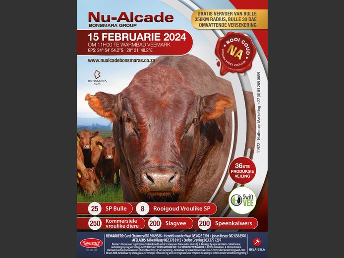 NU-ALCADE BONSMARA GROEP 36STE PRODUKSIEVEILING 