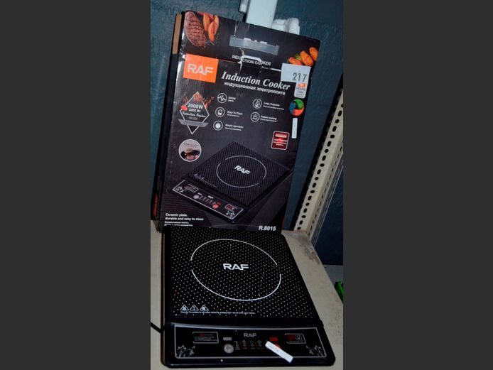 RAF INDUCTION COOKER [Untested, damaged]