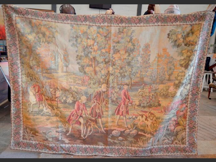 TAPESTRY WALL HANGING, 208 x 155cm