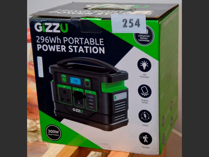 GIZZO 296 PORTABLE POWER STATION [Untested]