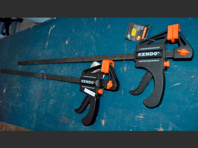 PAIR KENDO GRIP CLAMPS, 79cm Long