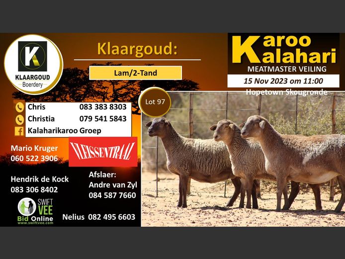 CP 97 A | KLAARGOUD BOERDERY