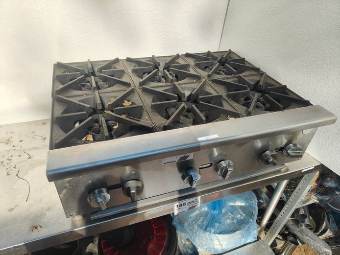 6 BURNER GAS BOILER/COOKER