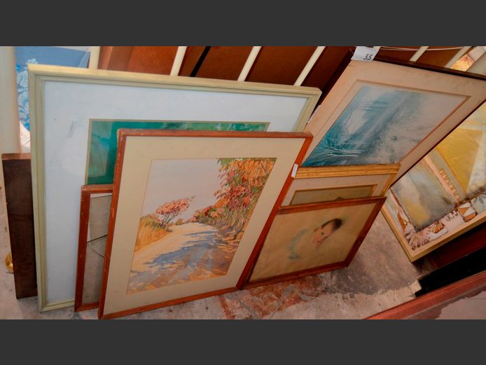ASSORTED PAINTINGS & PRINTS