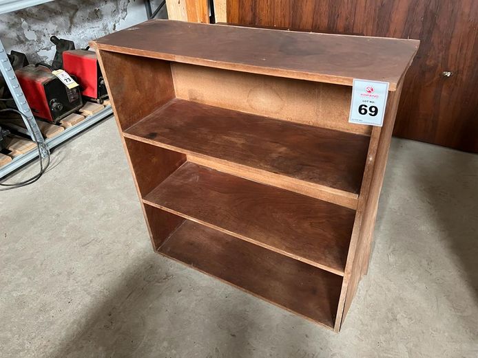 Wooden shelf