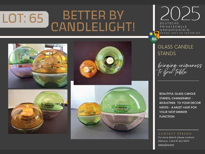 GLASS CANDLE HOLDERS | BETTER BY CANDLELIGHT