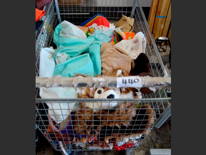 CLOTHING, TOYS, etc [Excl. Bin]