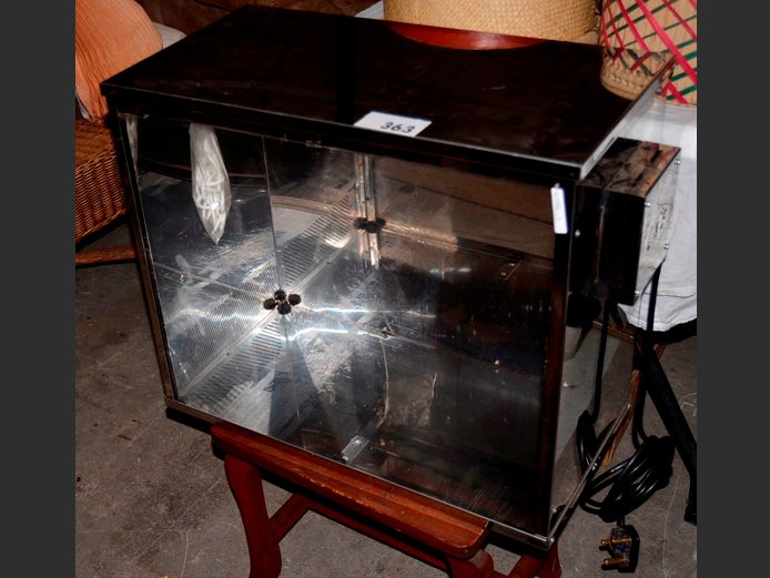 LK'S STAINLESS STEEL BILTONG DRYER, 59 x 30 x 52cm [Switches on, untested further]