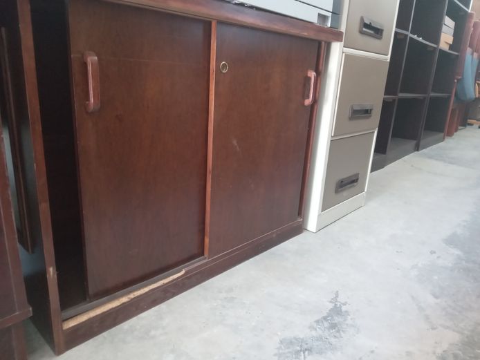 Small Wooden Credencer dark brown