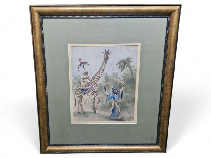 Vintage Victorian Themed Human-Like Monkeys