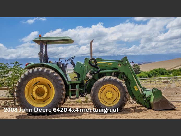John deer 6420 Laaigraaftrekker