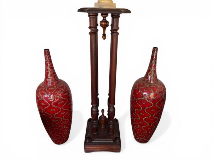Vintage Solid Wood Stand 