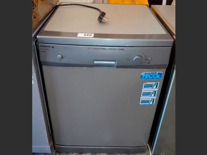 KELVINATOR EXTREME CLEAN KD12MM1 GREY DISHWASHER [Switches on, Untested further]