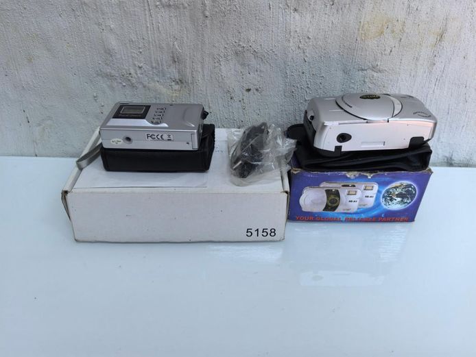 Vintage Ouyama Film Camera & Mini Digital Camera Set 