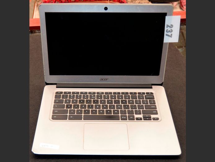 ACER CHROME 13" LAPTOP [Screen damaged, untested, no charger] [#: 417262463]