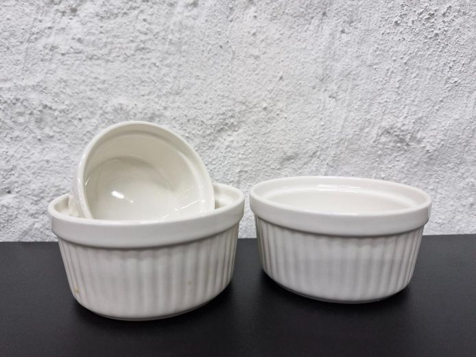 Small White Ceramic Ramekins