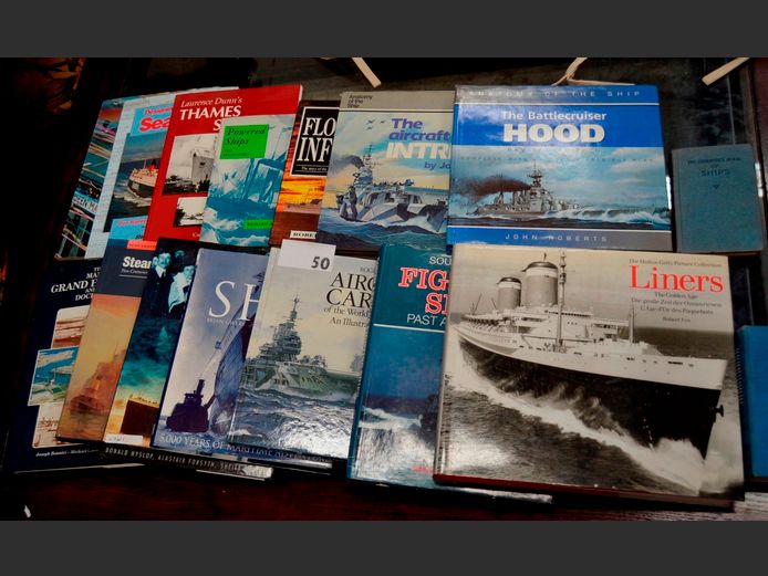 BOOKS: TITANIC, BATTLE CRUISERS, AIRCRAFT CARRIERS, etc