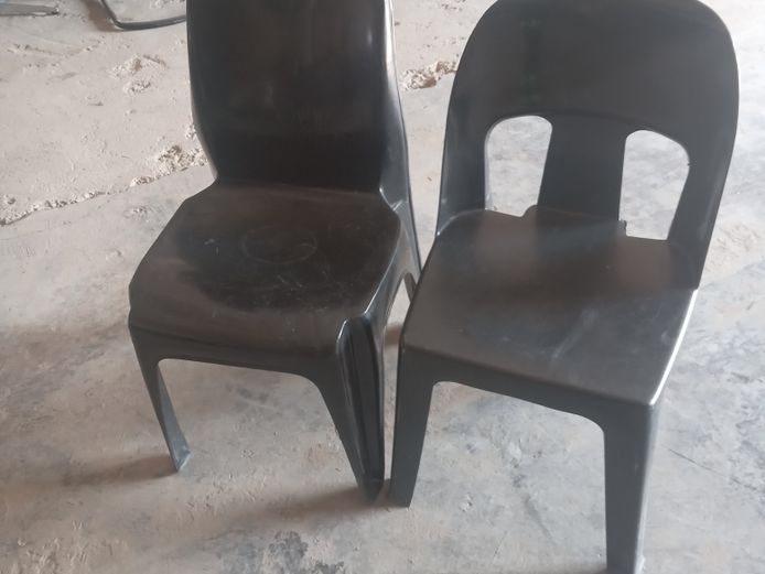 Plastic chairs